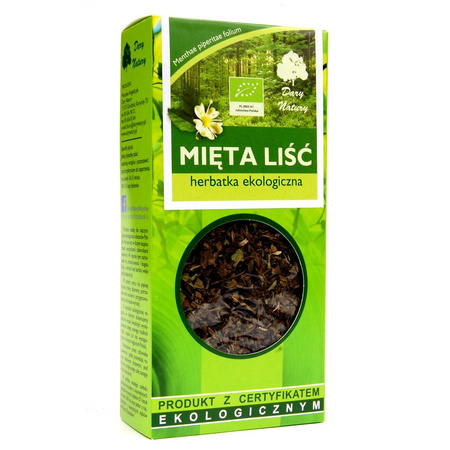 Herbatka liść mięty bio 25 g