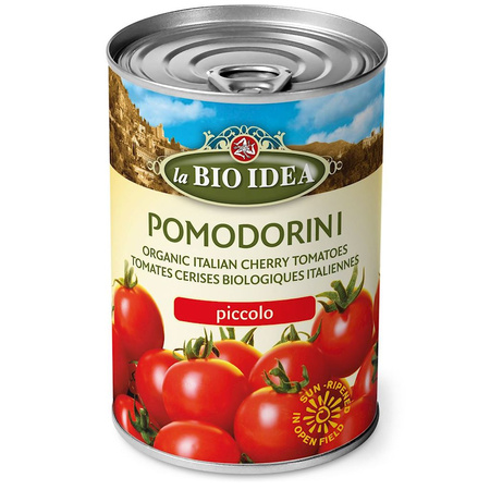 Pomidory cherry w sosie pomidorowym BIO 400 g (puszka)