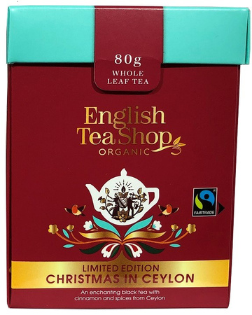 Herbata Ceylon - edycja świąteczna (20 x 4) BIO 80 g
