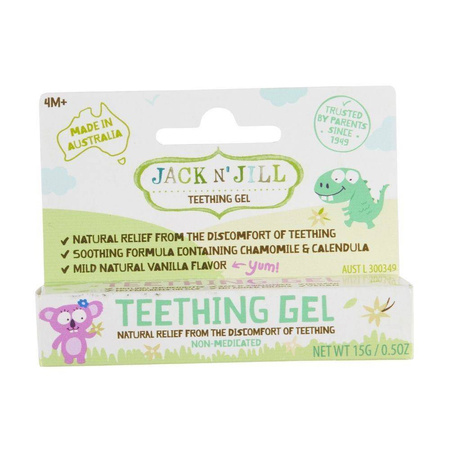 Naturalny żel łagodzący ząbkowanie, 15 g - Jack n' Jill