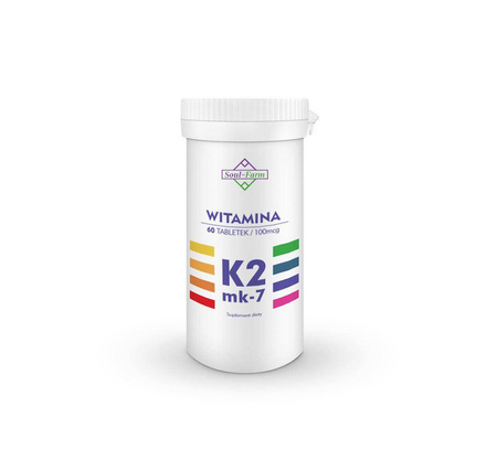 Witamina K2 MK7 60 tabletek (100 mcg)