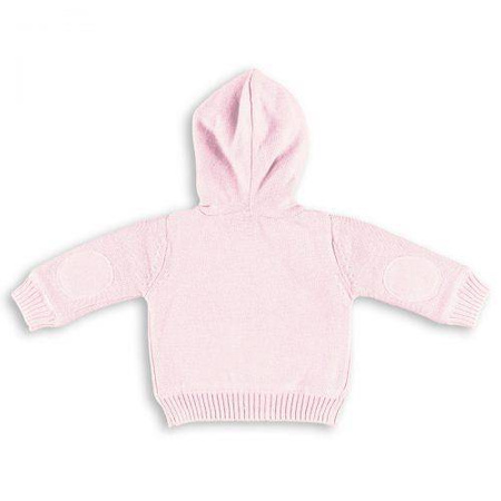Baby's Only, Sweterek rozpinany z kapturem Różowy, rozmiar 62 SUPER PROMOCJA -50%