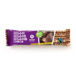 Baton sezamowy z ciemną czekoladą fair trade bio 20 g